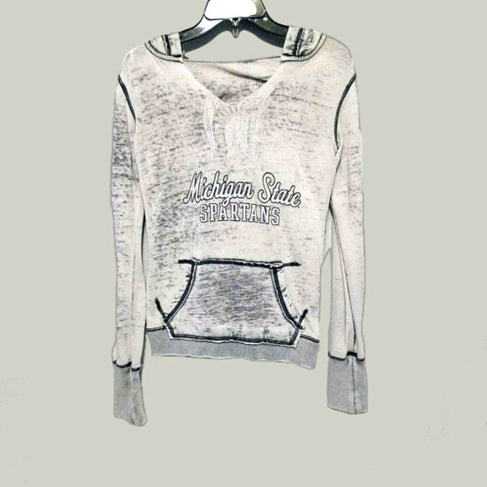 Michigan State Spartans J America Vintage Pullover